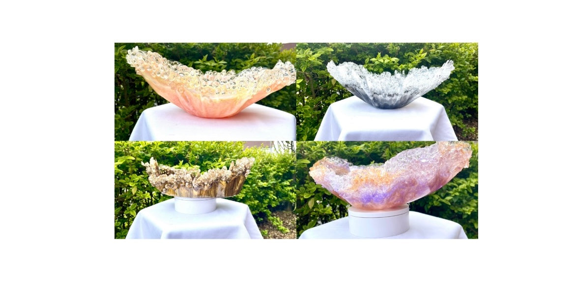 Decorative Handmade Resin Bowls