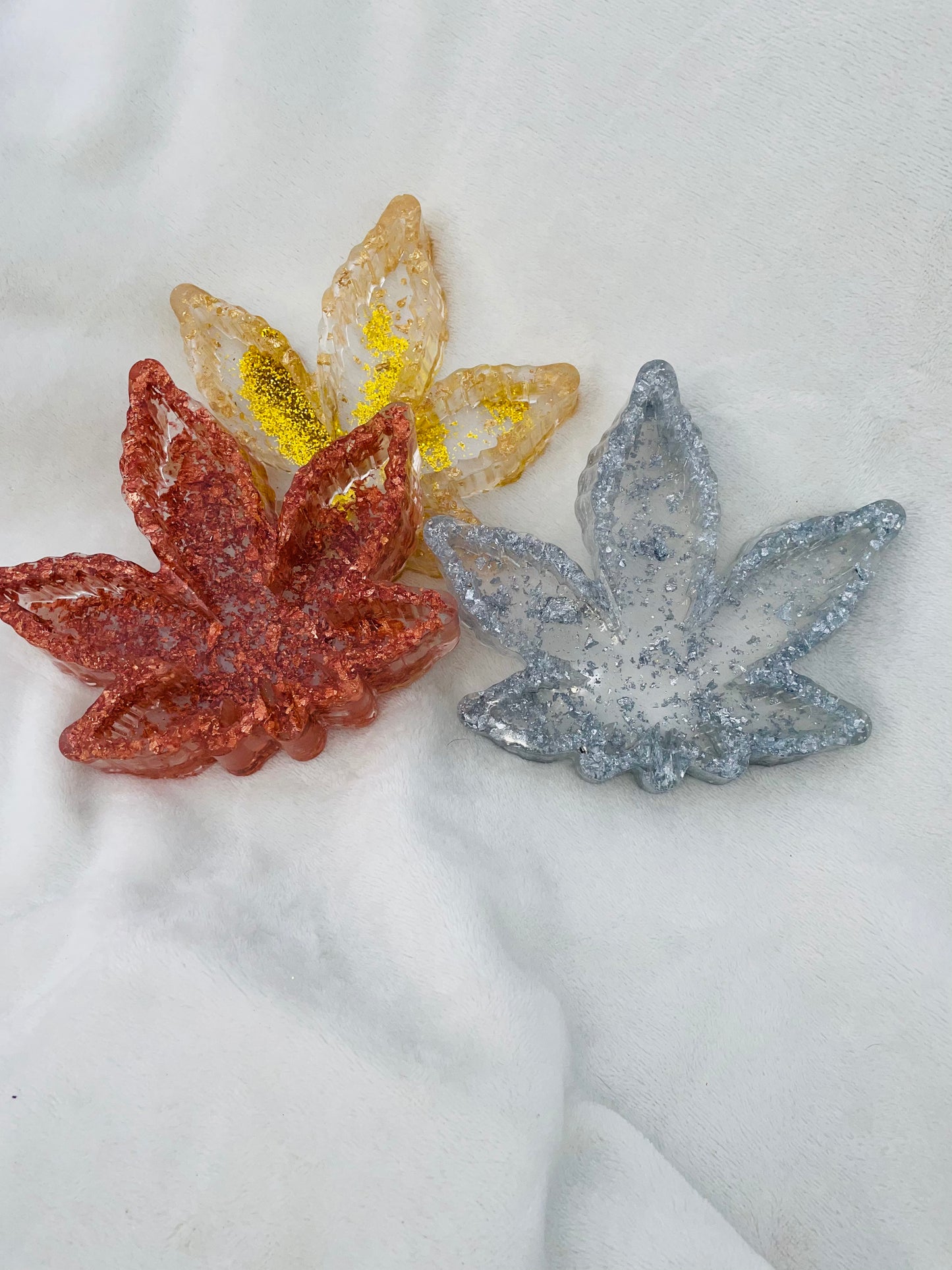 Cannabis Leaf Resin Ashtray