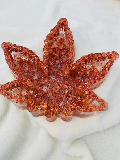 Cannabis Leaf Resin Ashtray