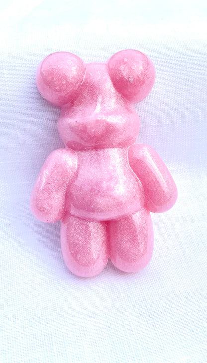 Courage Bear - Breast Cancer Ribbon Pink