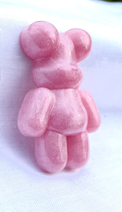 Courage Bear - Breast Cancer Ribbon Pink