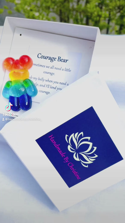 Courage Bear - Rainbow Bear